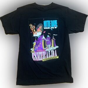 Disney The Hunchback Esmeralda Magazine Cover Box Lunch T Shirt Size Medium